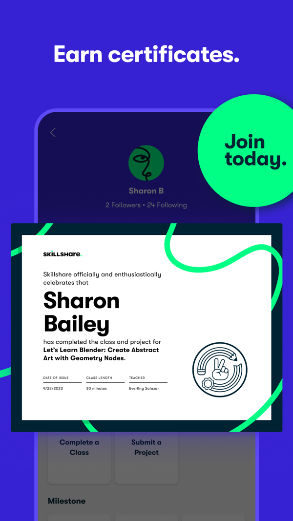 Skillshare iPhone screenshot 6