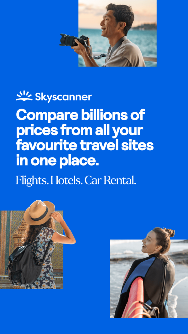 Skyscanner Flights & Travel iPhone screenshot 1