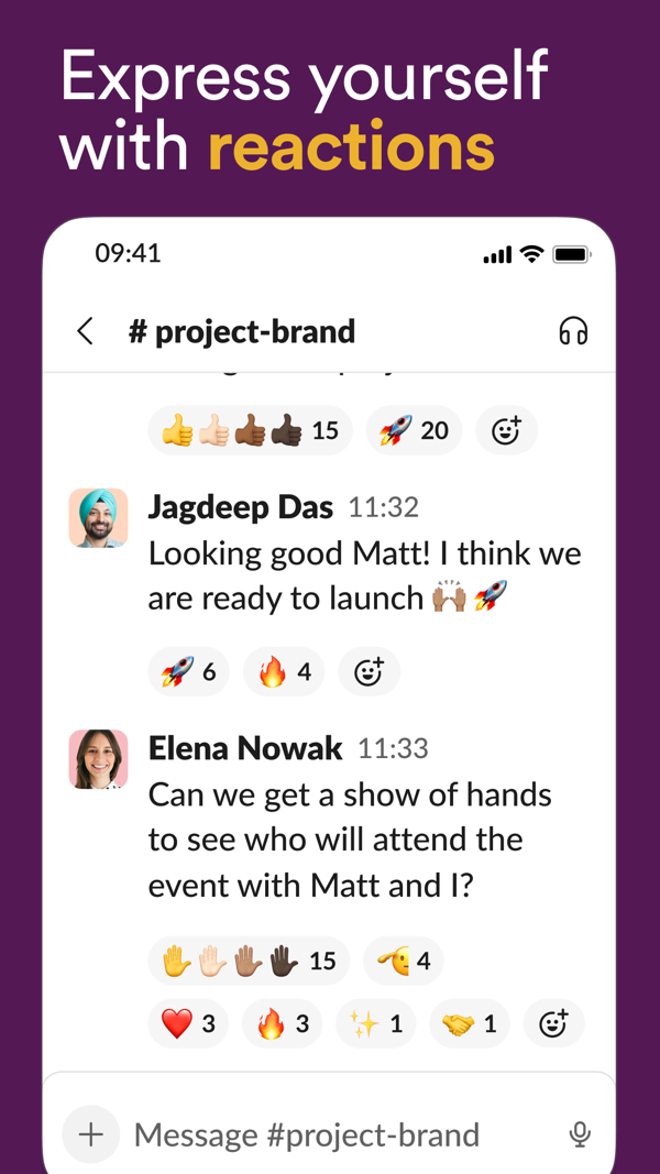 Slack iPhone screenshot 5