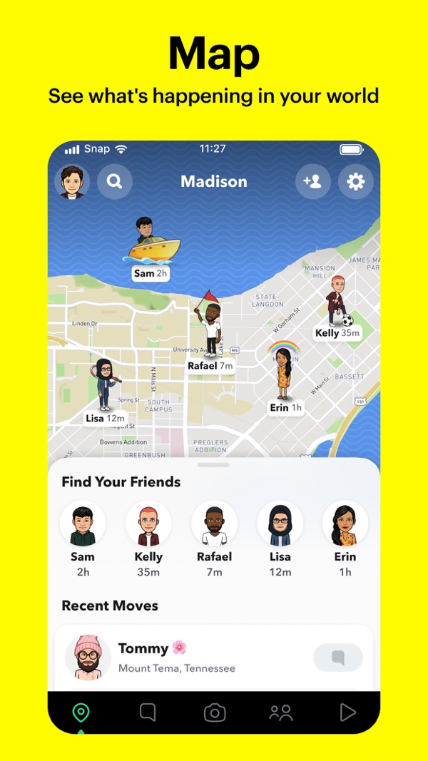 Snapchat iPhone screenshot 7