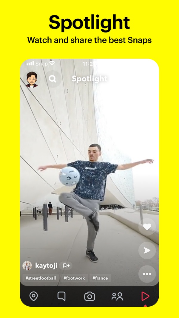 Snapchat iPhone screenshot 5