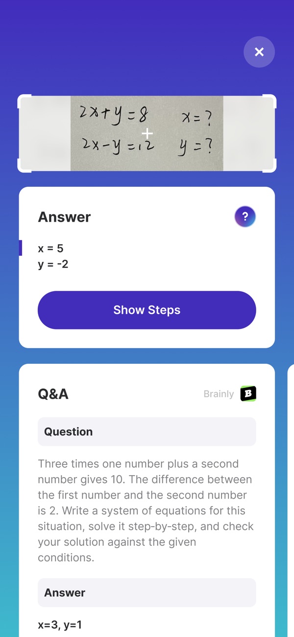 Socratic AI iPhone screenshot 3