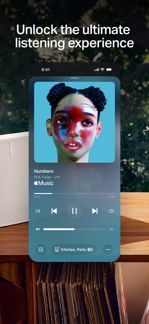 Sonos iPhone screenshot 1
