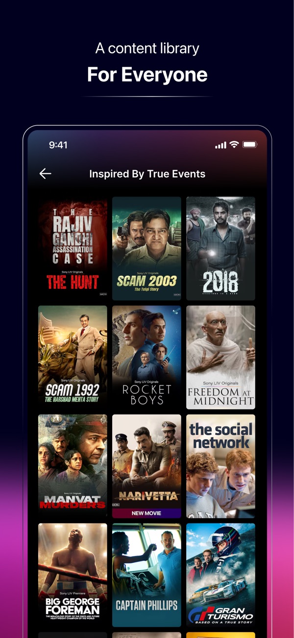 Sony LIV iPhone screenshot 6