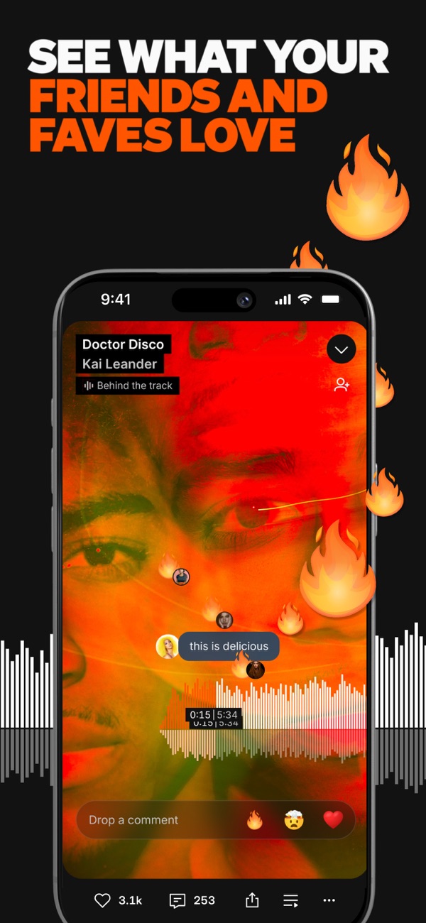 SoundCloud iPhone screenshot 4