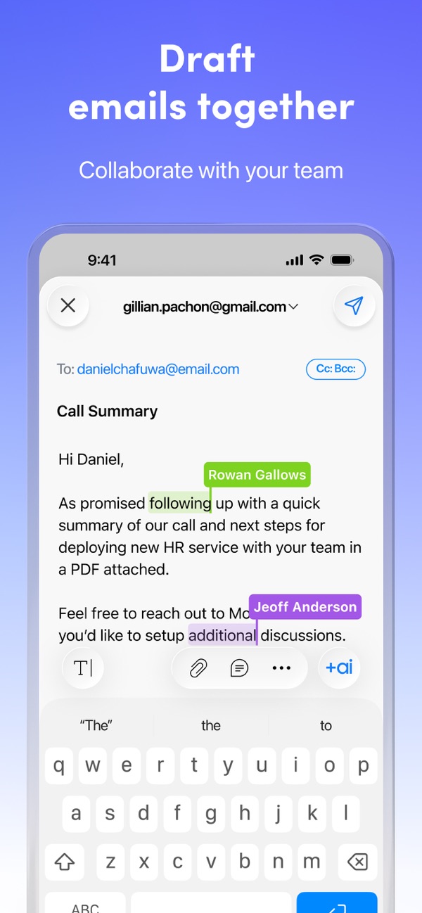 Spark Mail iPhone screenshot 9