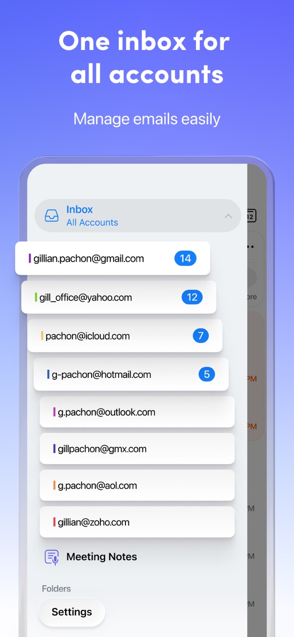 Spark Mail iPhone screenshot 3