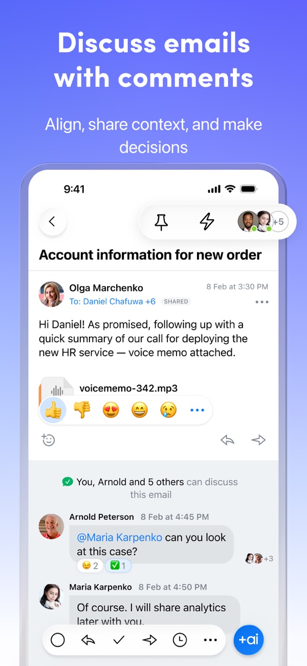 Spark Mail iPhone screenshot 10