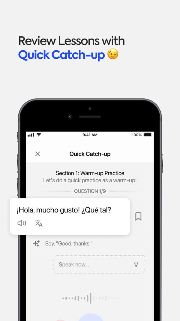 Speak iPhone screenshot 9