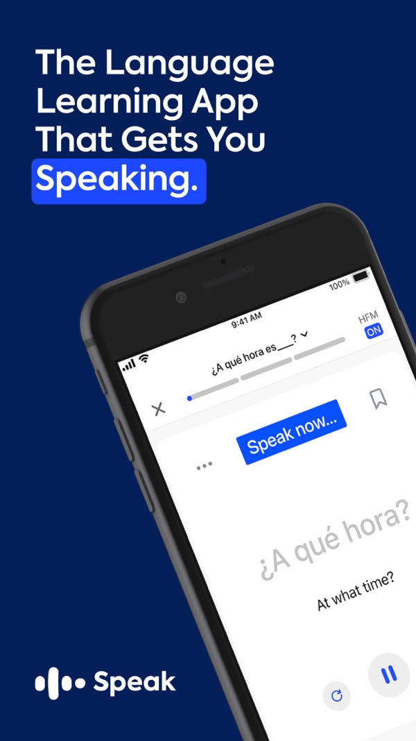 Speak iPhone screenshot 1