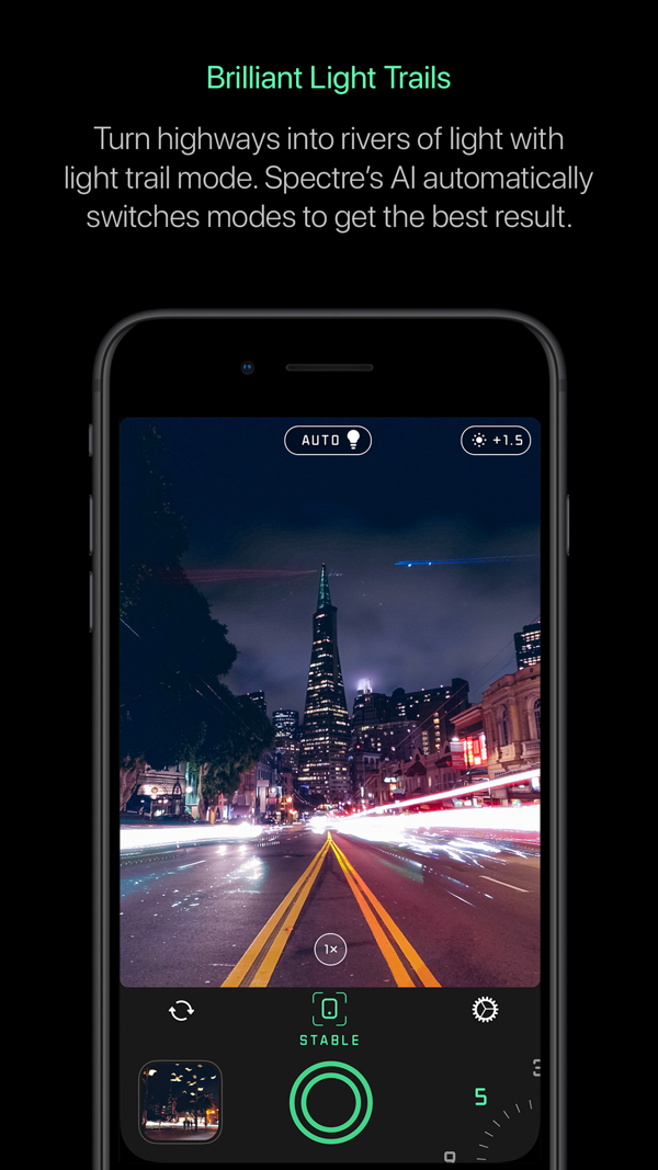 Spectre Camera iPhone screenshot 6