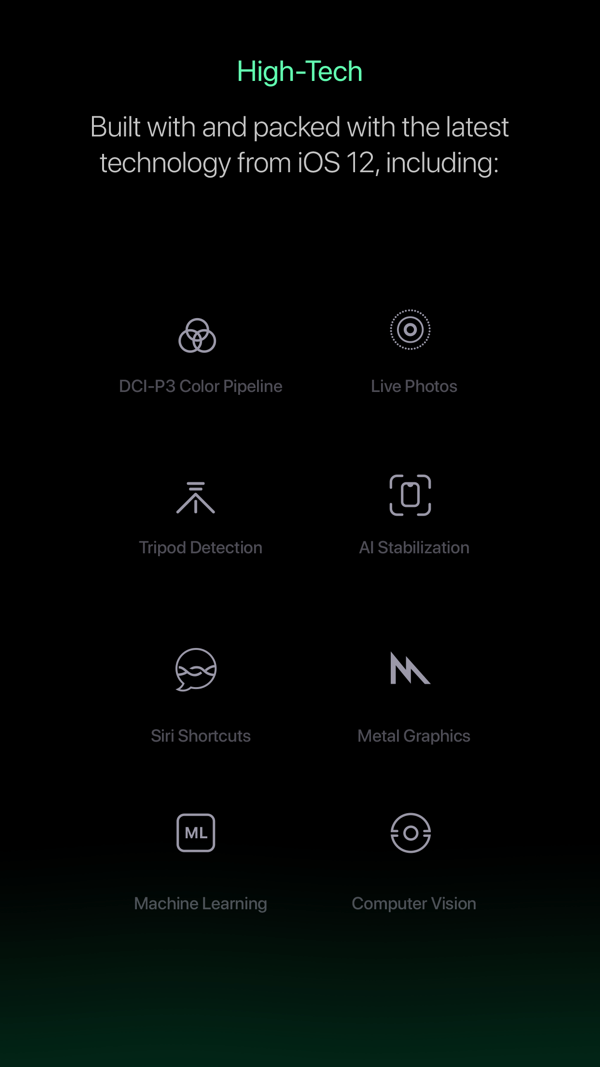 Spectre Camera iPhone screenshot 7