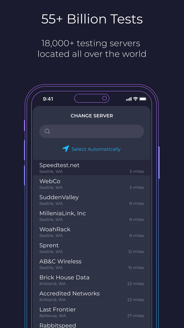 Speedtest by Ookla iPhone screenshot 8