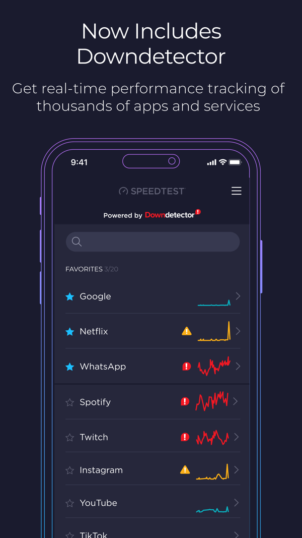 Speedtest by Ookla iPhone screenshot 2