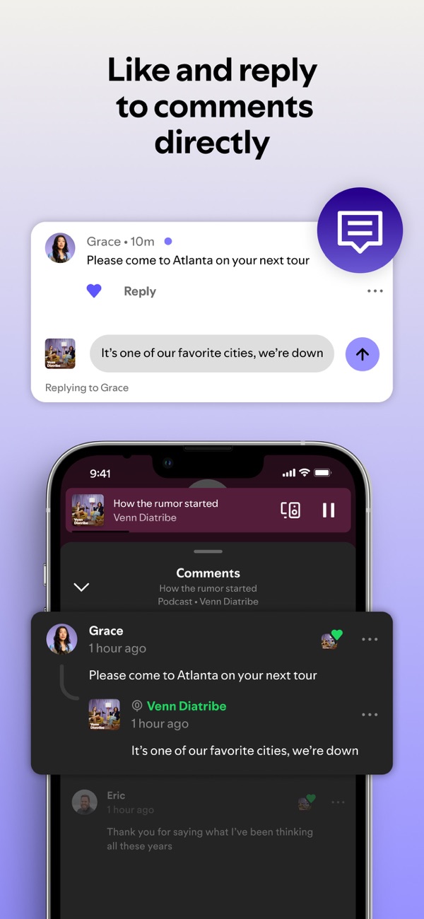 Spotify for Creators iPhone screenshot 3