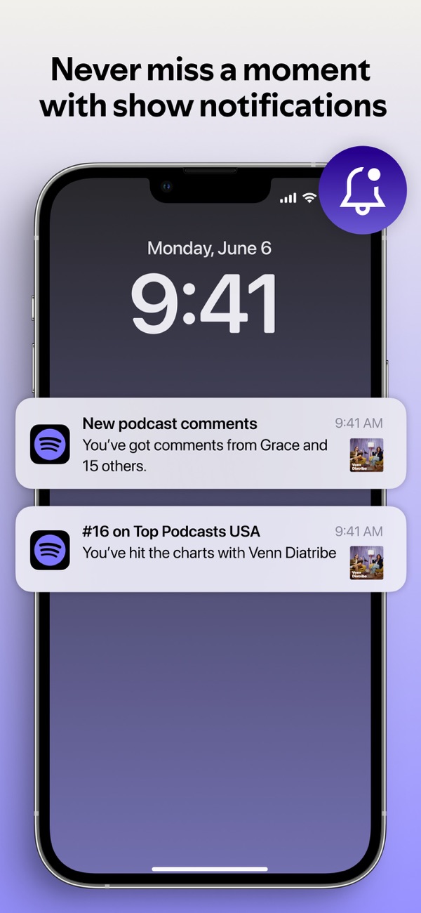 Spotify for Creators iPhone screenshot 4