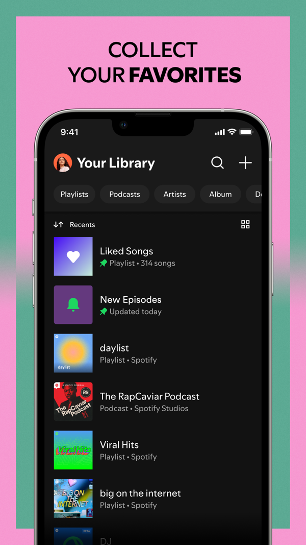 Spotify iPhone screenshot 7