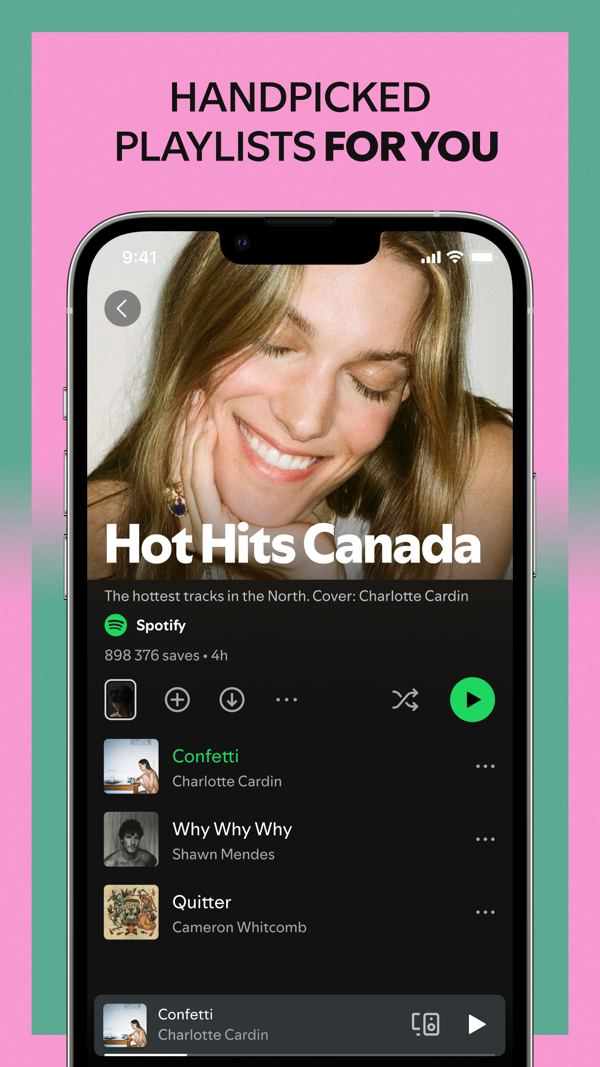 Spotify iPhone screenshot 3