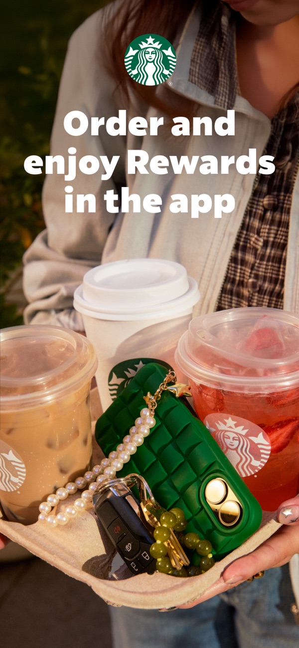 Starbucks iPhone screenshot 1