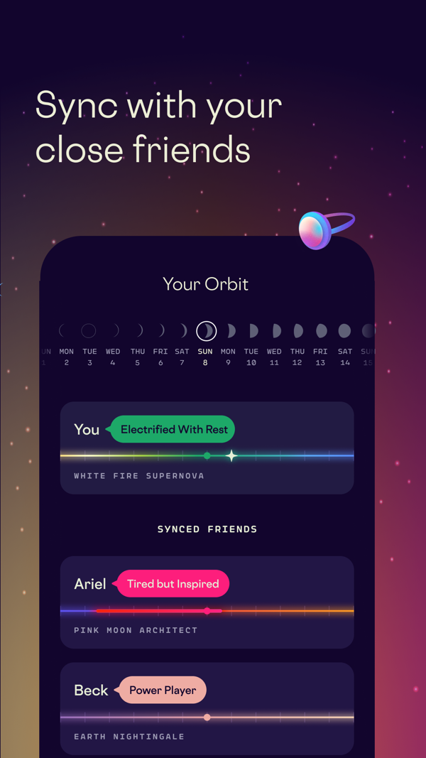 Stardust Period Tracker iPhone screenshot 4