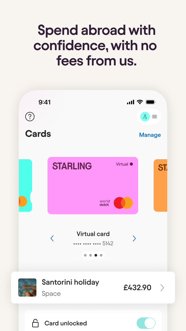 Starling iPhone screenshot 5