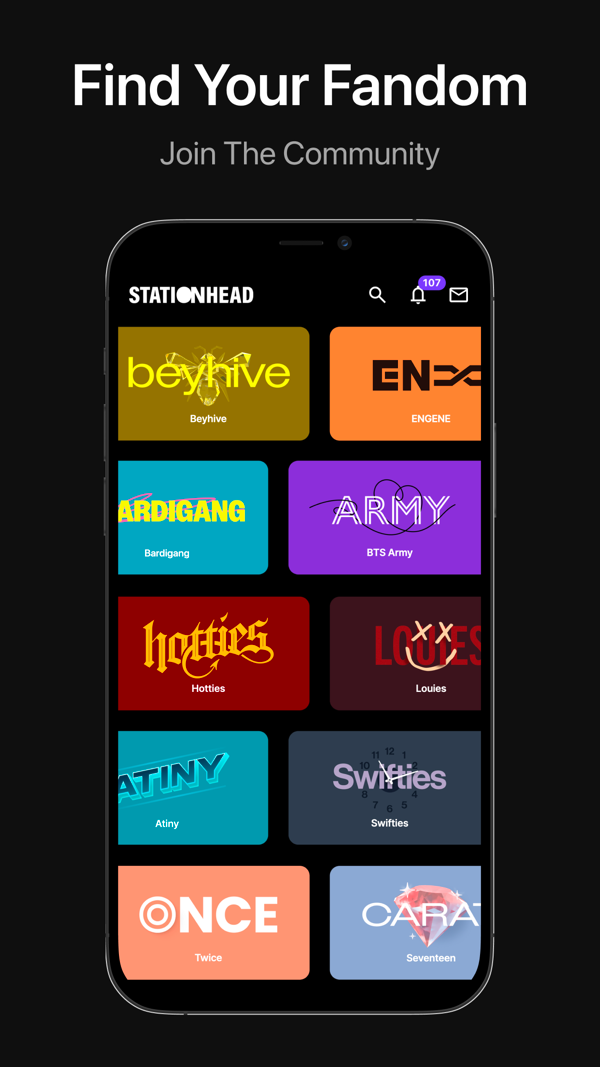 Stationhead iPhone screenshot 1
