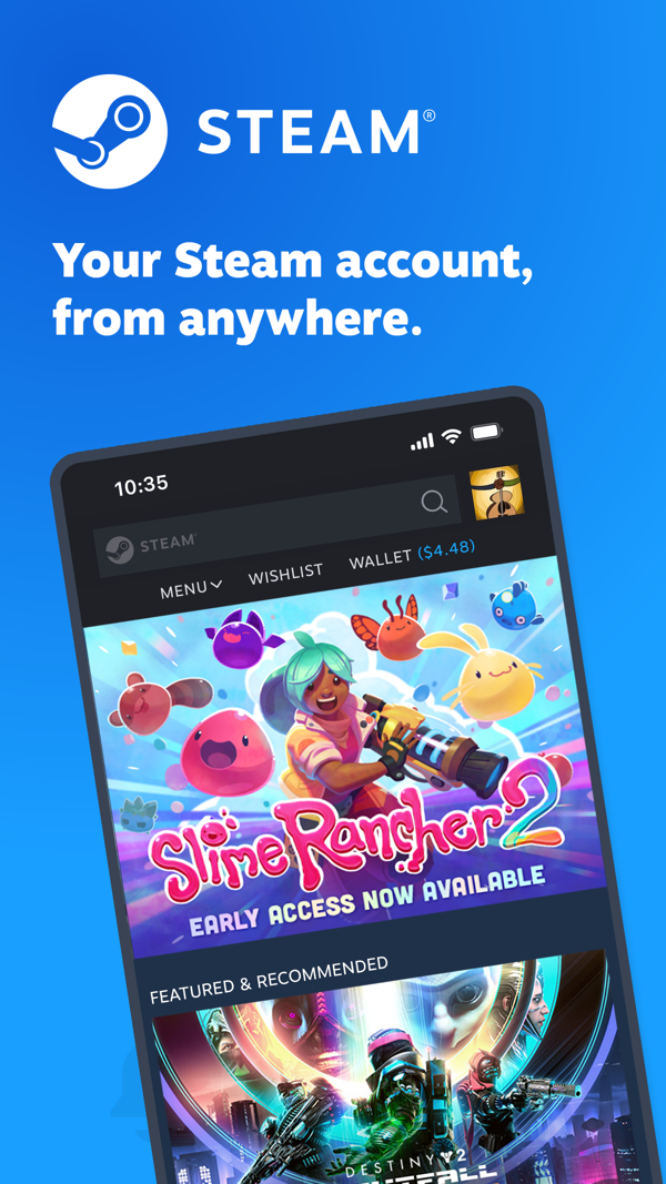 Steam iPhone screenshot 1