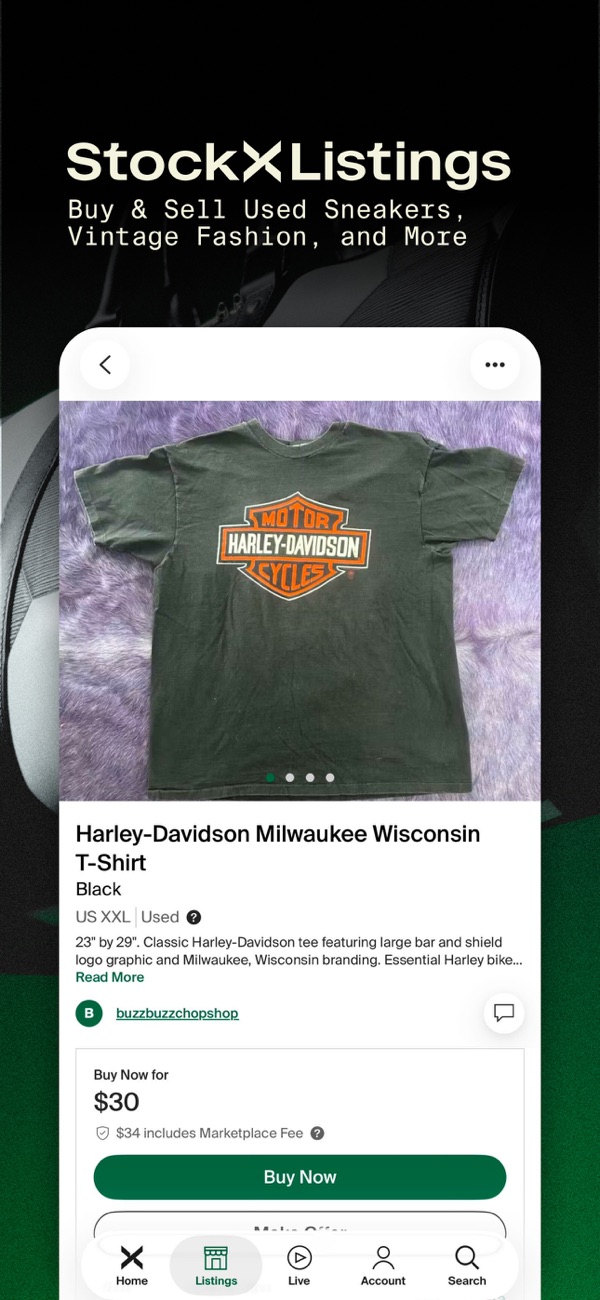 StockX iPhone screenshot 5