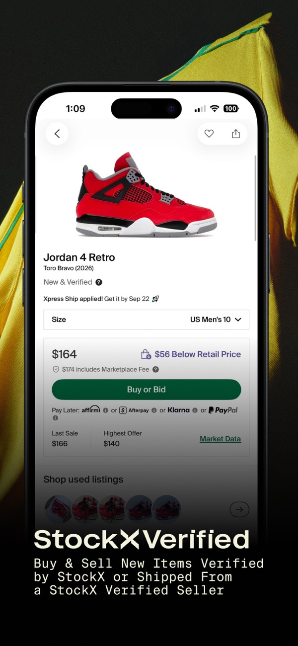 StockX iPhone screenshot 3