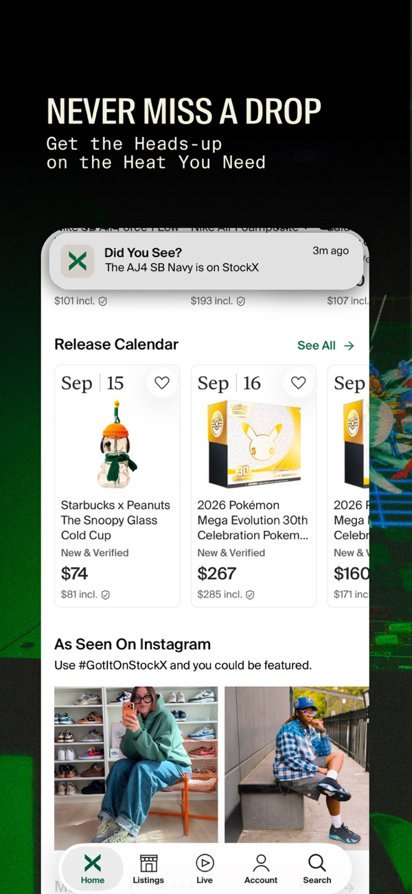 StockX iPhone screenshot 8
