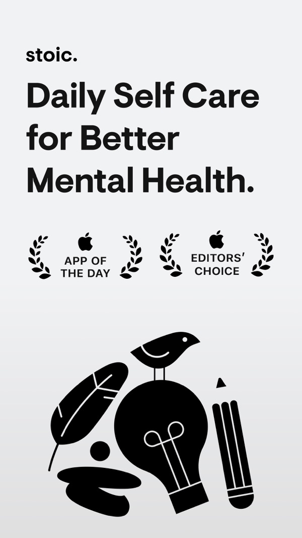 stoic. journal & mental health iPhone screenshot 1