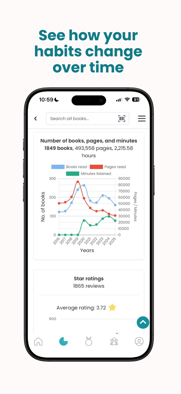StoryGraph iPhone screenshot 3