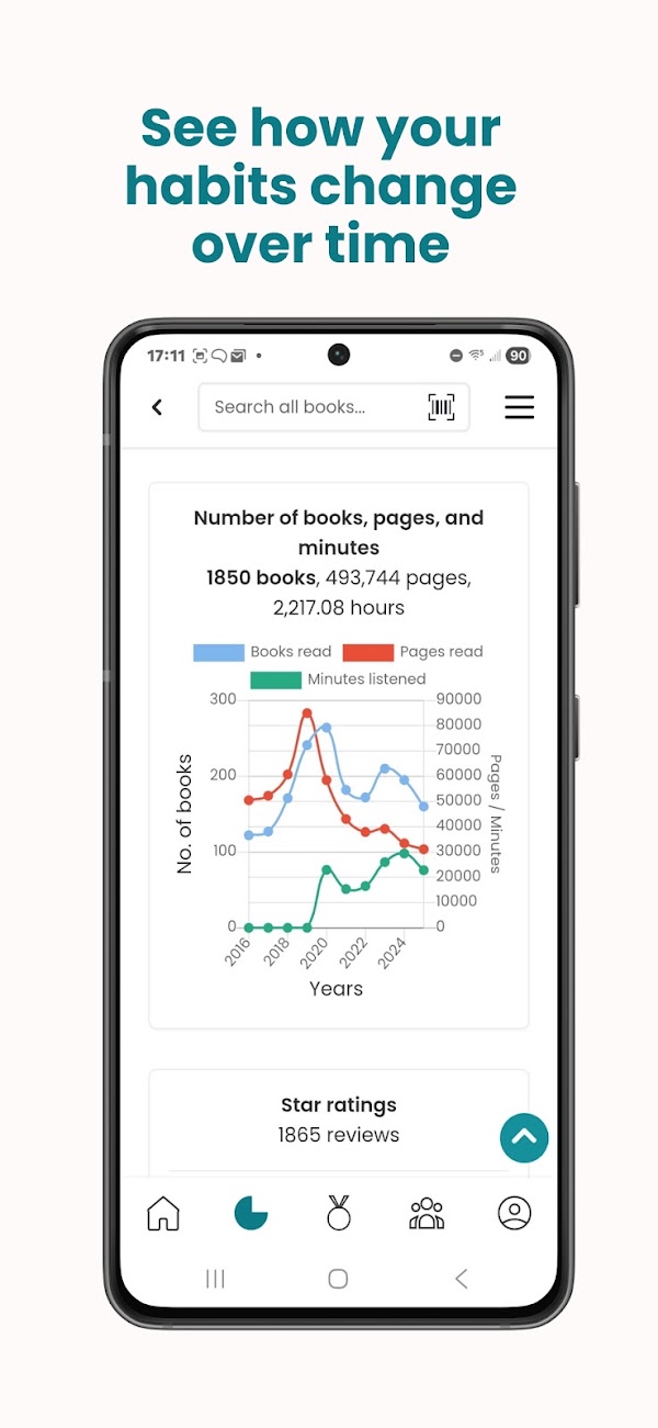 StoryGraph Android phone screenshot 3