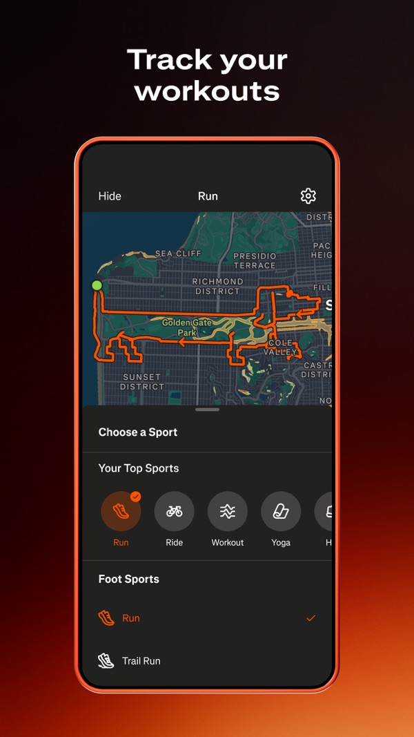 Strava iPhone screenshot 3