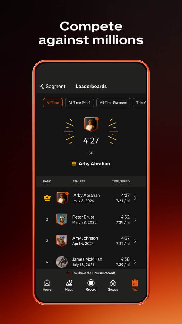 Strava iPhone screenshot 10