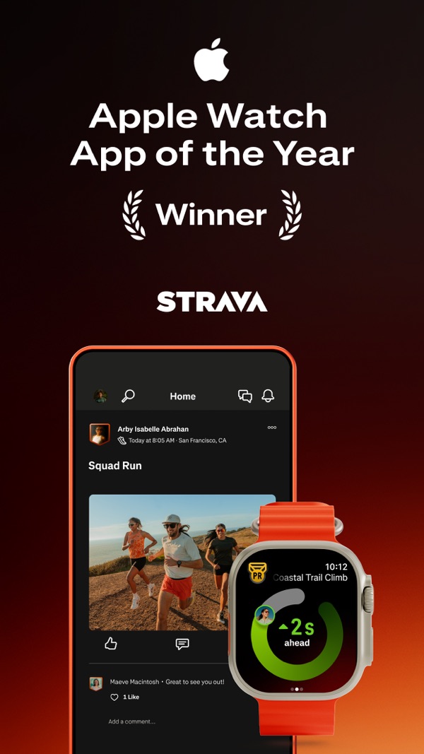 Strava iPhone screenshot 1