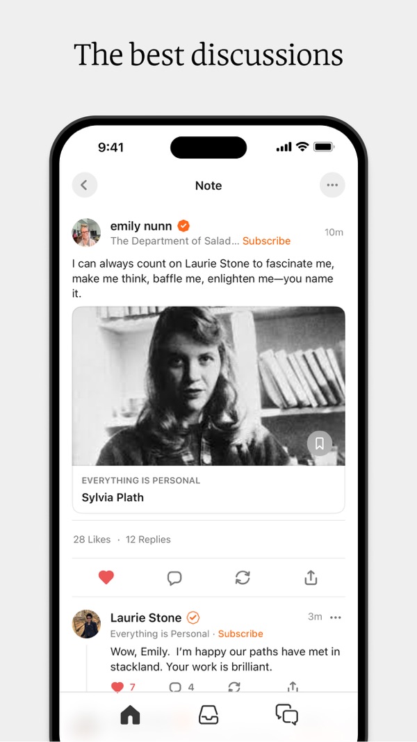 Substack iPhone screenshot 4