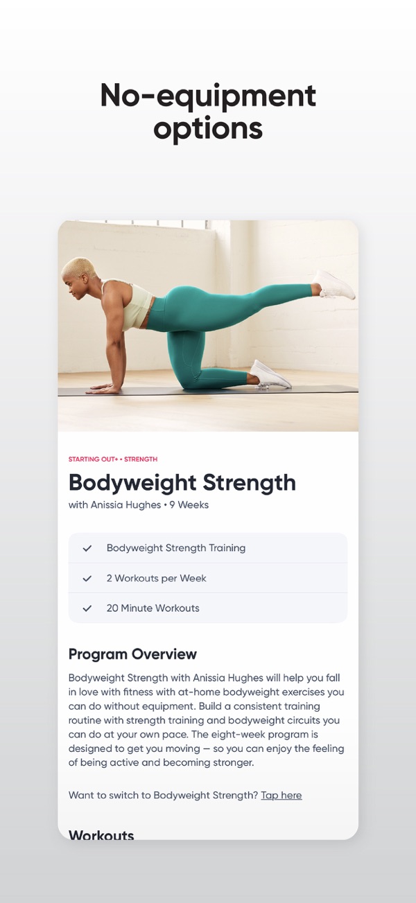 Sweat iPhone screenshot 4