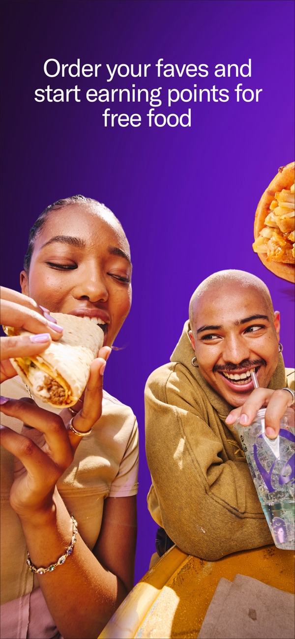 Taco Bell Fast Food & Delivery iPhone screenshot 1