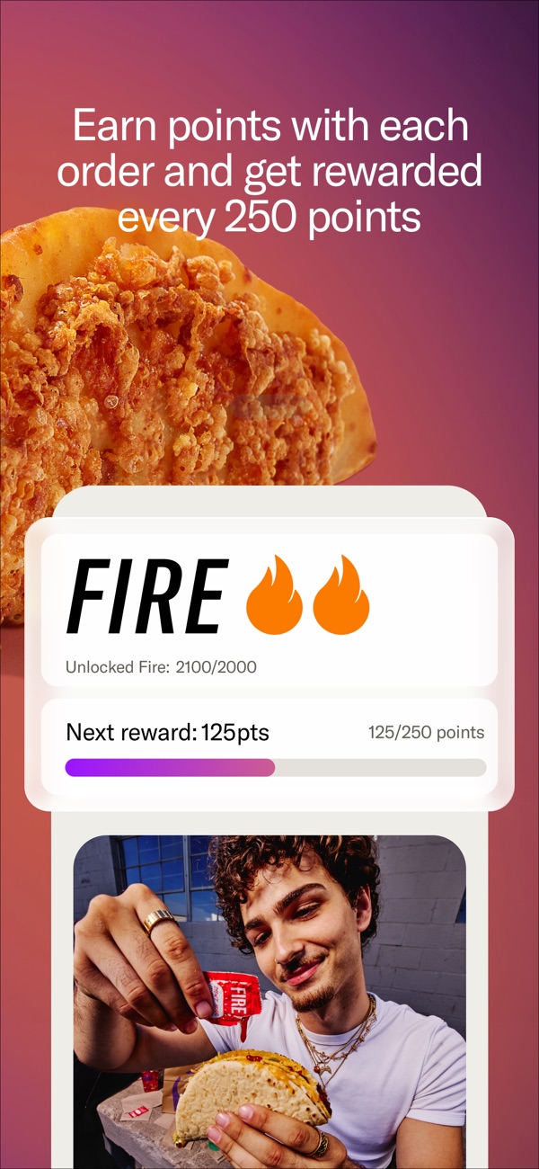 Taco Bell Fast Food & Delivery iPhone screenshot 3