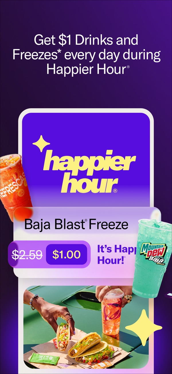 Taco Bell Fast Food & Delivery iPhone screenshot 5