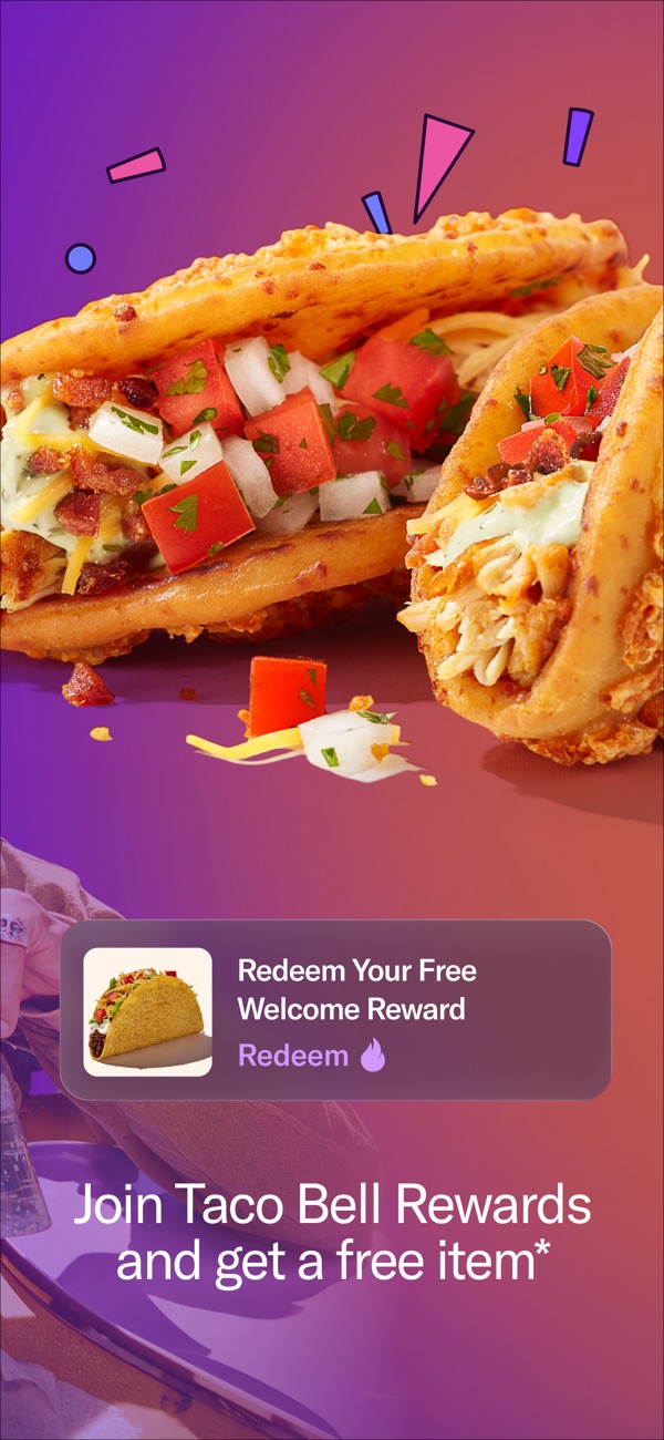 Taco Bell Fast Food & Delivery iPhone screenshot 2