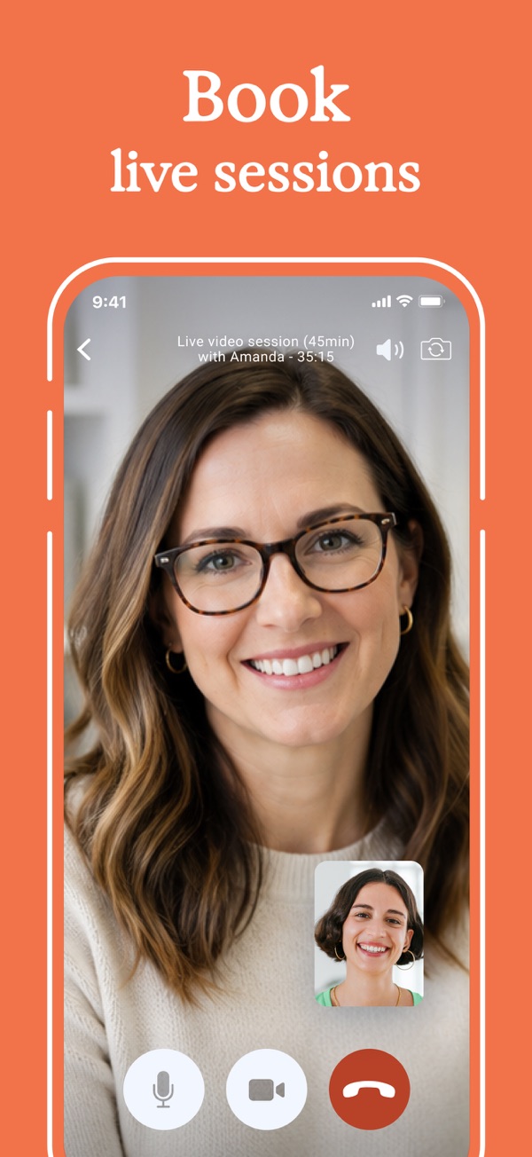 Talkspace iPhone screenshot 7
