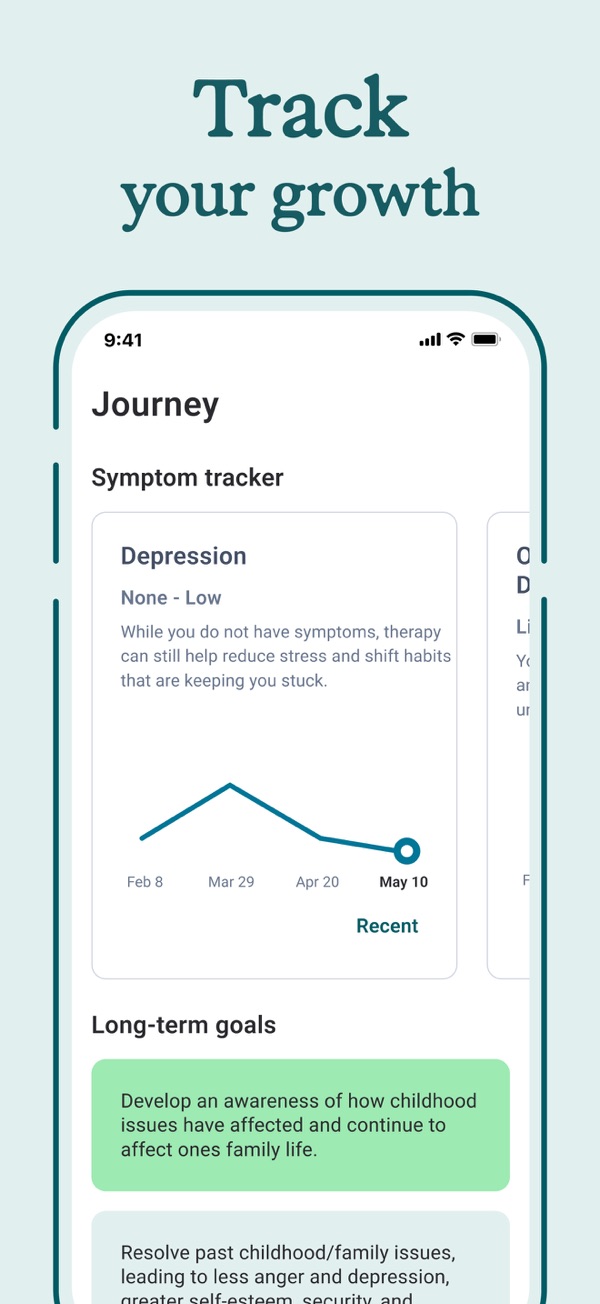 Talkspace iPhone screenshot 6