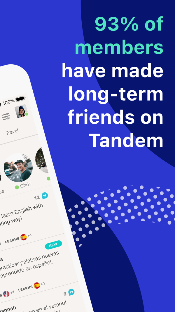 Tandem iPhone screenshot 2