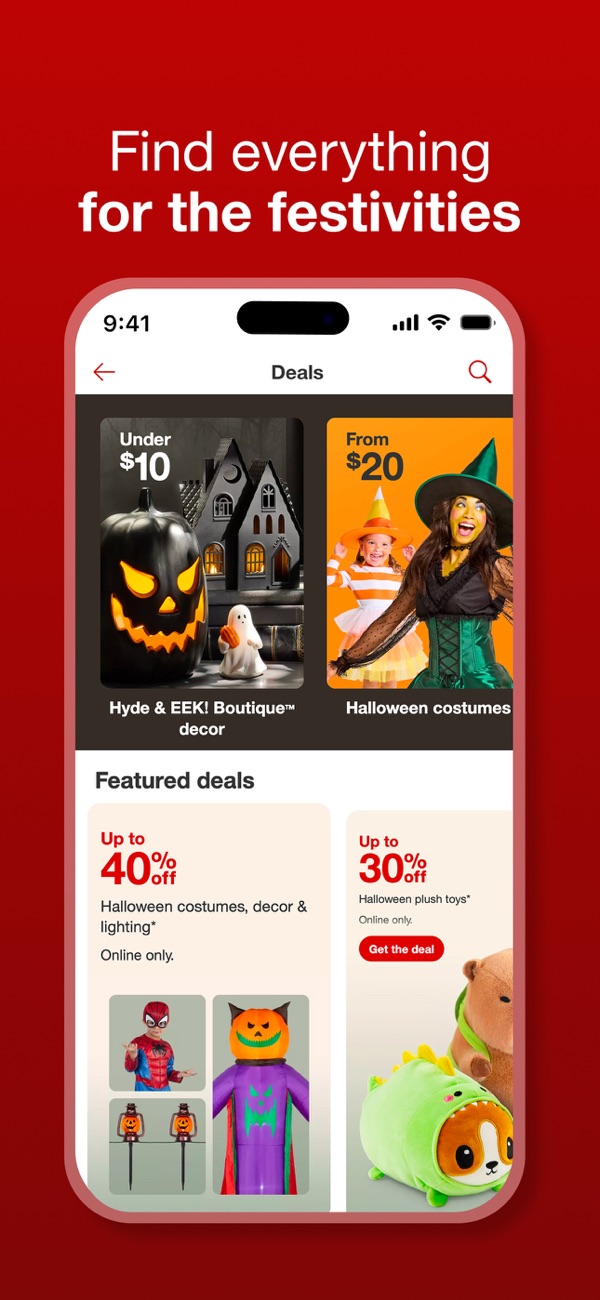 Target iPhone screenshot 2