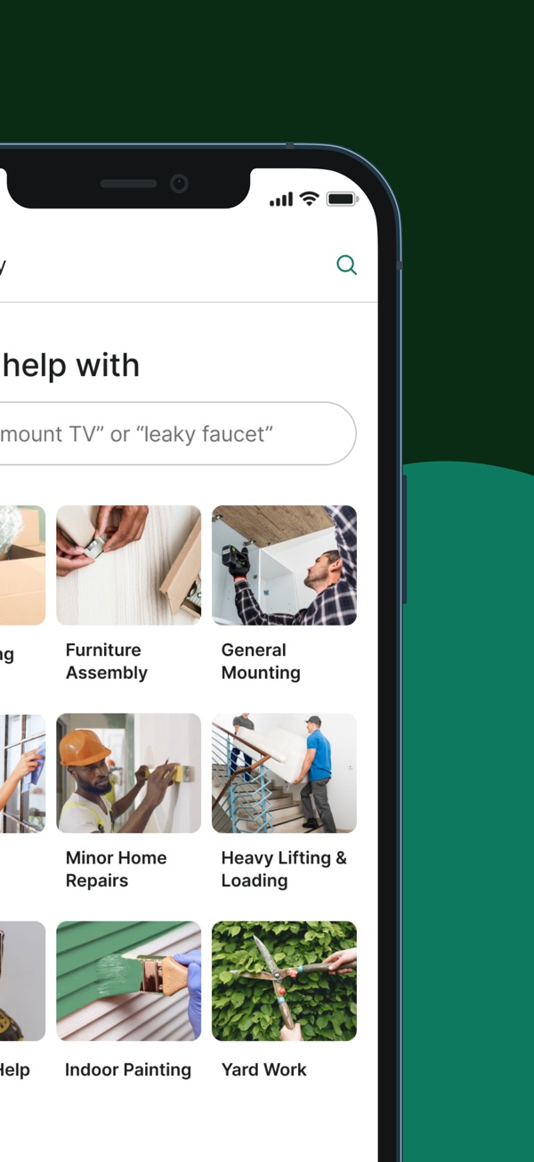Taskrabbit iPhone screenshot 2