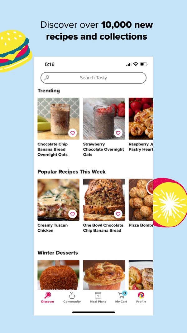 Tasty iPhone screenshot 1