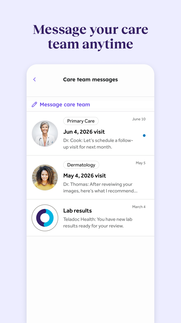 Teladoc Health iPhone screenshot 9