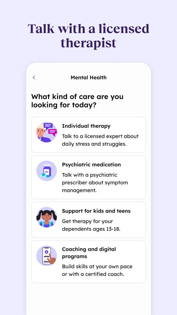 Teladoc Health iPhone screenshot 4